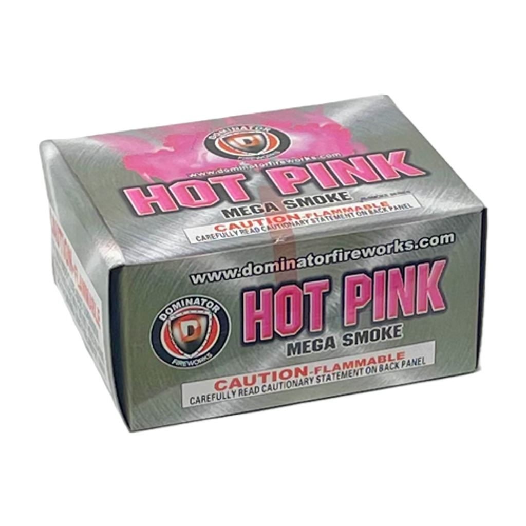 Wholesale Firework Cases Hot Pink Mega Smoke 24/6