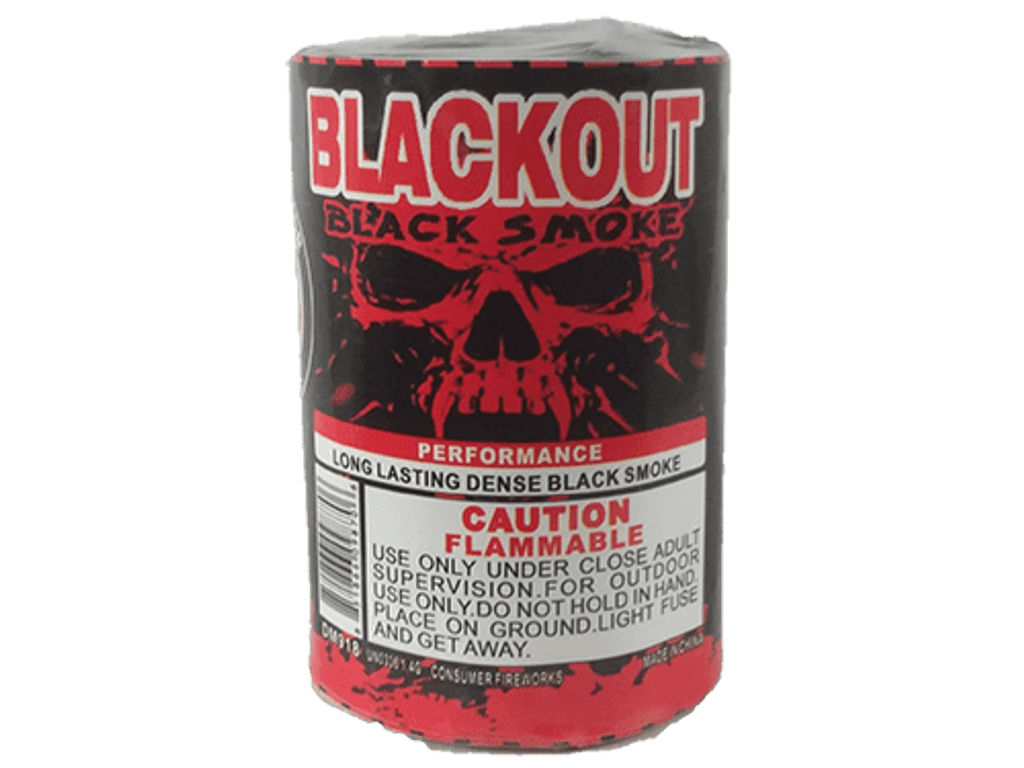 Wholesale Firework Cases Blackout Black Smoke 72/1