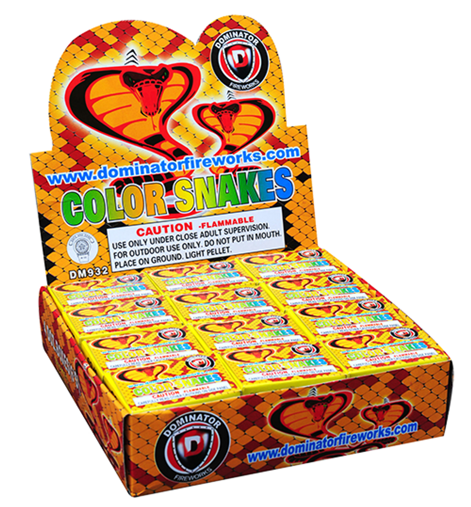 Snakes Color 48 packs of 6