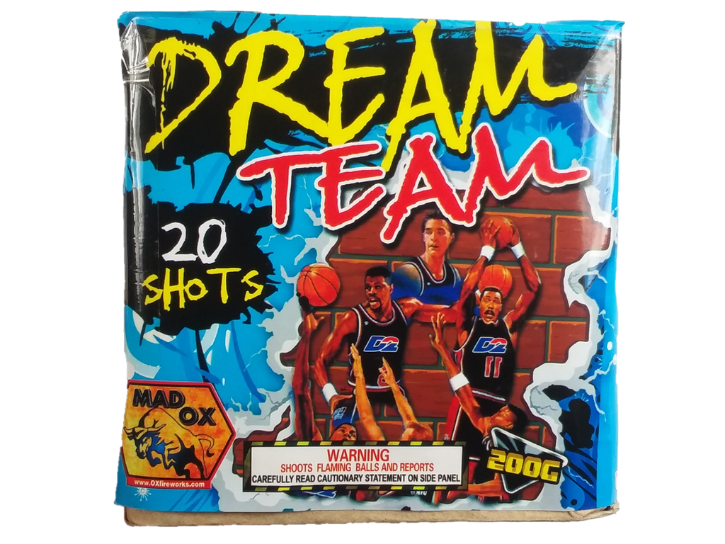 Wholesale Firework Cases DREAM TEAM 12/1