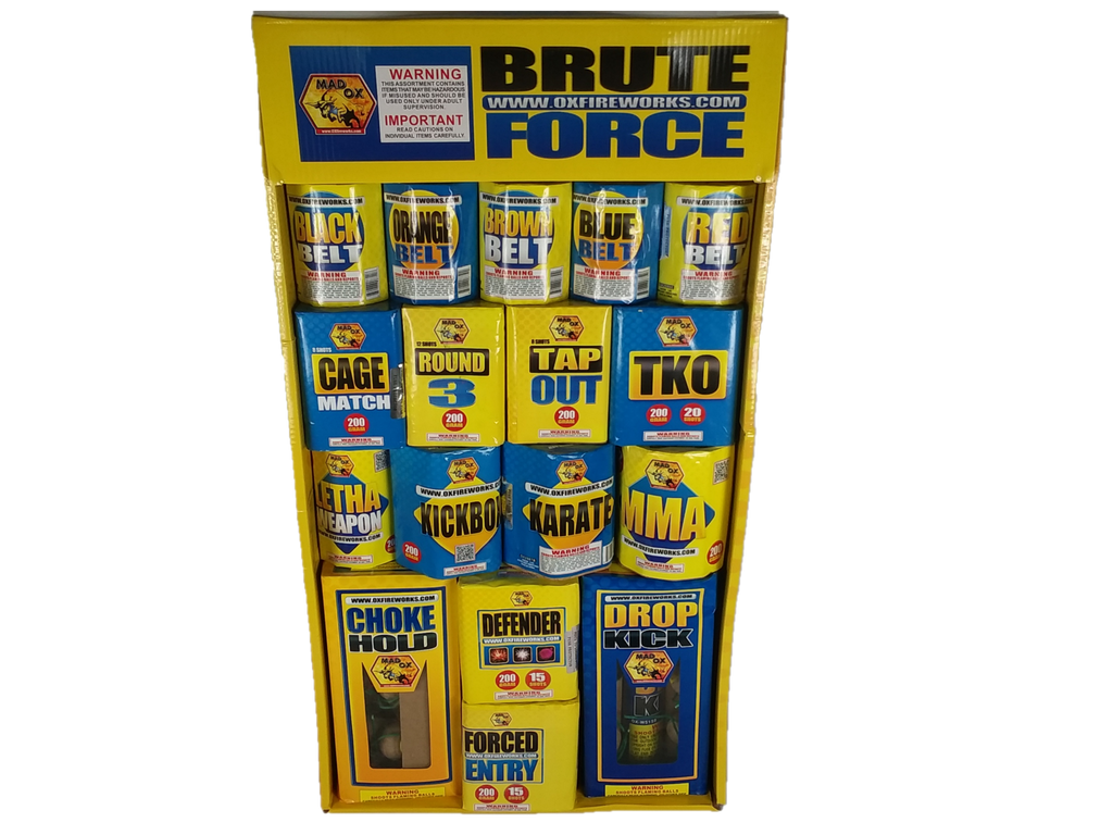 Wholesale Firework Cases BRUTE FORCE 1/1