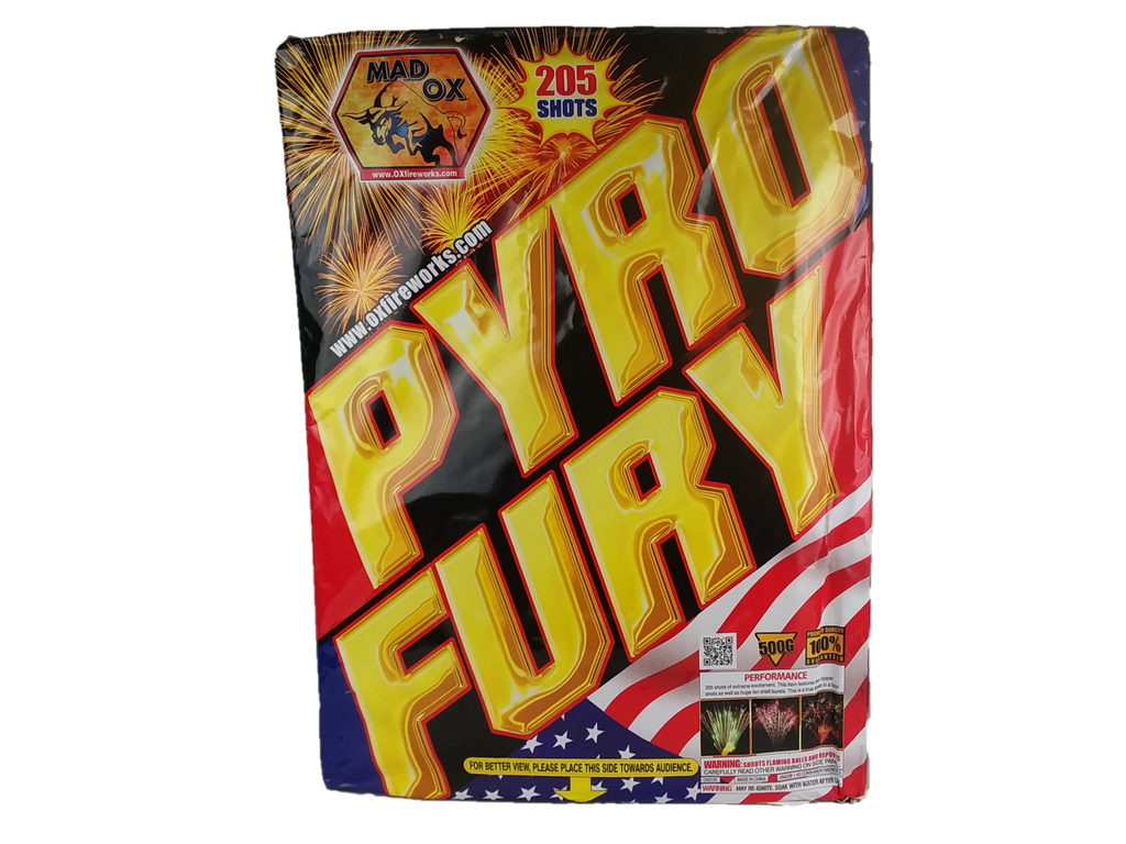 Wholesale Firework Cases Pyro Fury 2/1