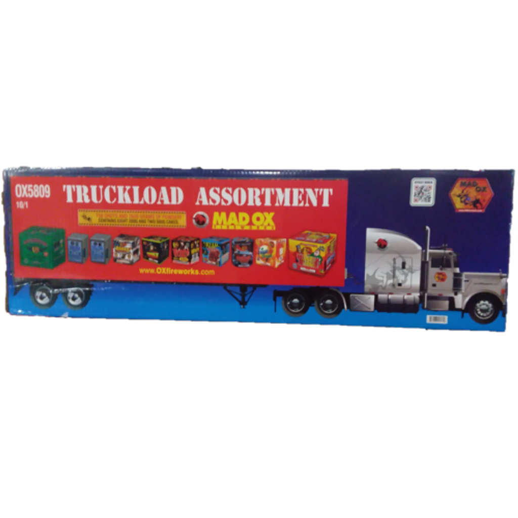 Wholesale Firework Cases Mad Ox Truckload 1/1