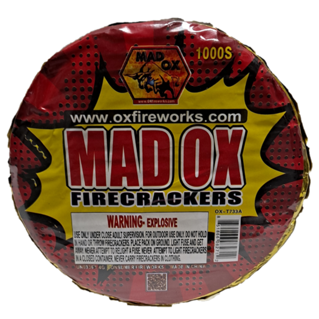 MAD OX FIRECRACKERS 1000S Roll