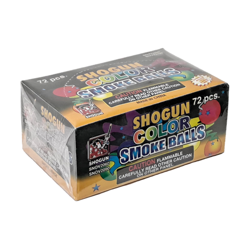 Shogun Color Smoke Balls Display Box 12/6