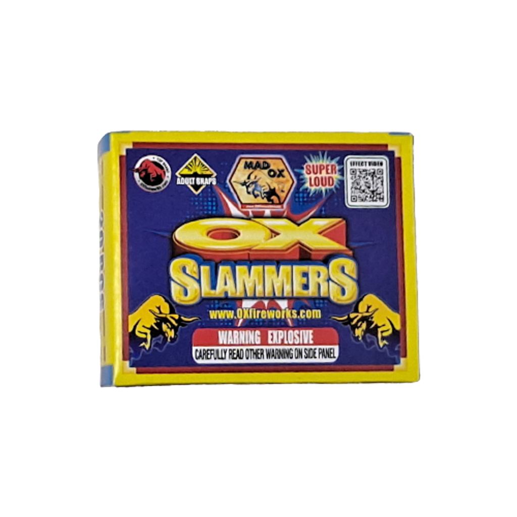 Wholesale Firework Cases Slammers Mandarin Snappers 6/1