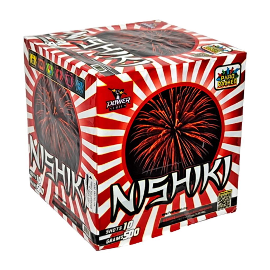 Wholesale Fireworks Cases Power Series Nishiki 8/1