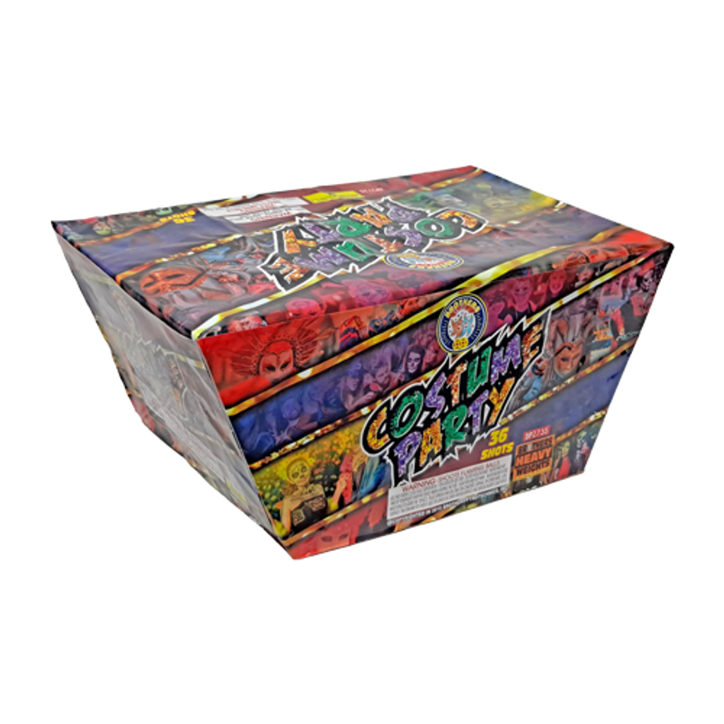 Wholesale Fireworks Cases Costume Party 36 Shots 4/1