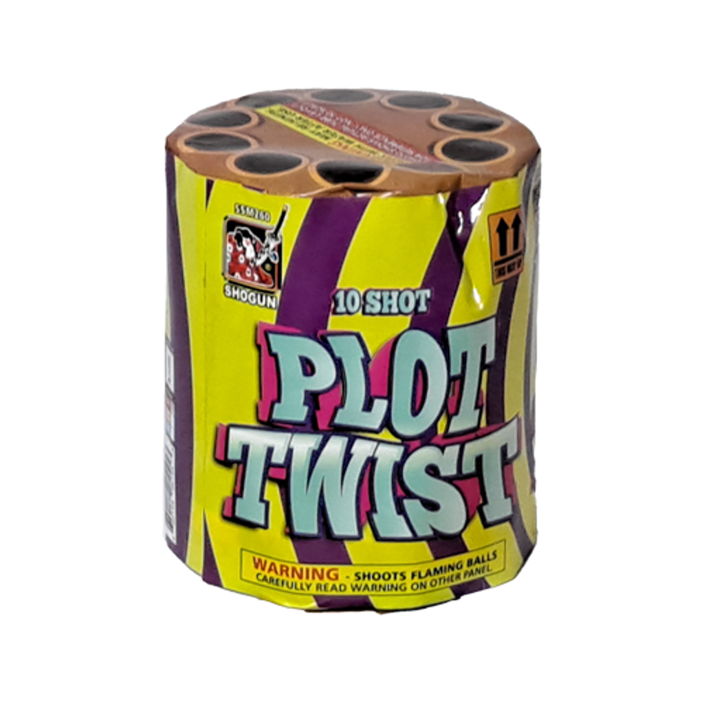 Wholesale Fireworks Cases Plot Twist 10 Shots 16/1