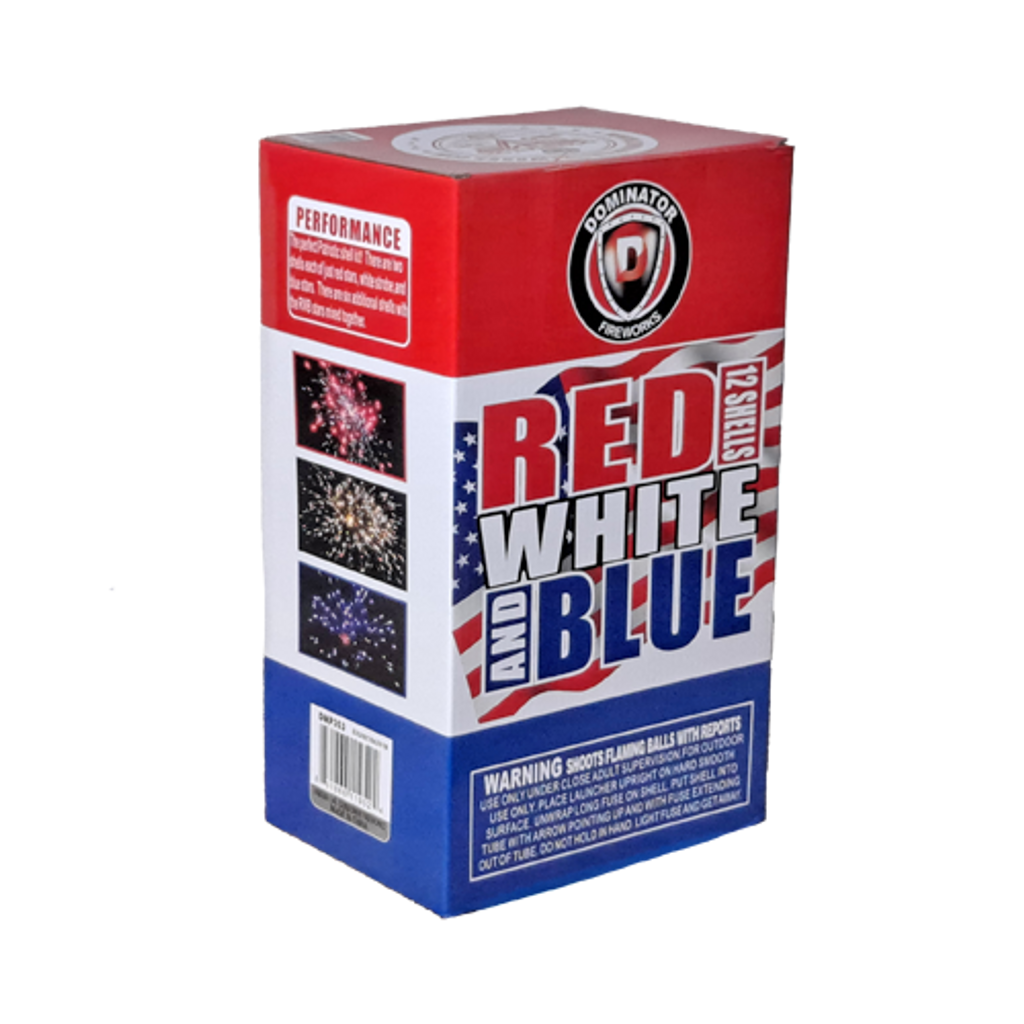 Red, White and Blue 5" 60G Cans