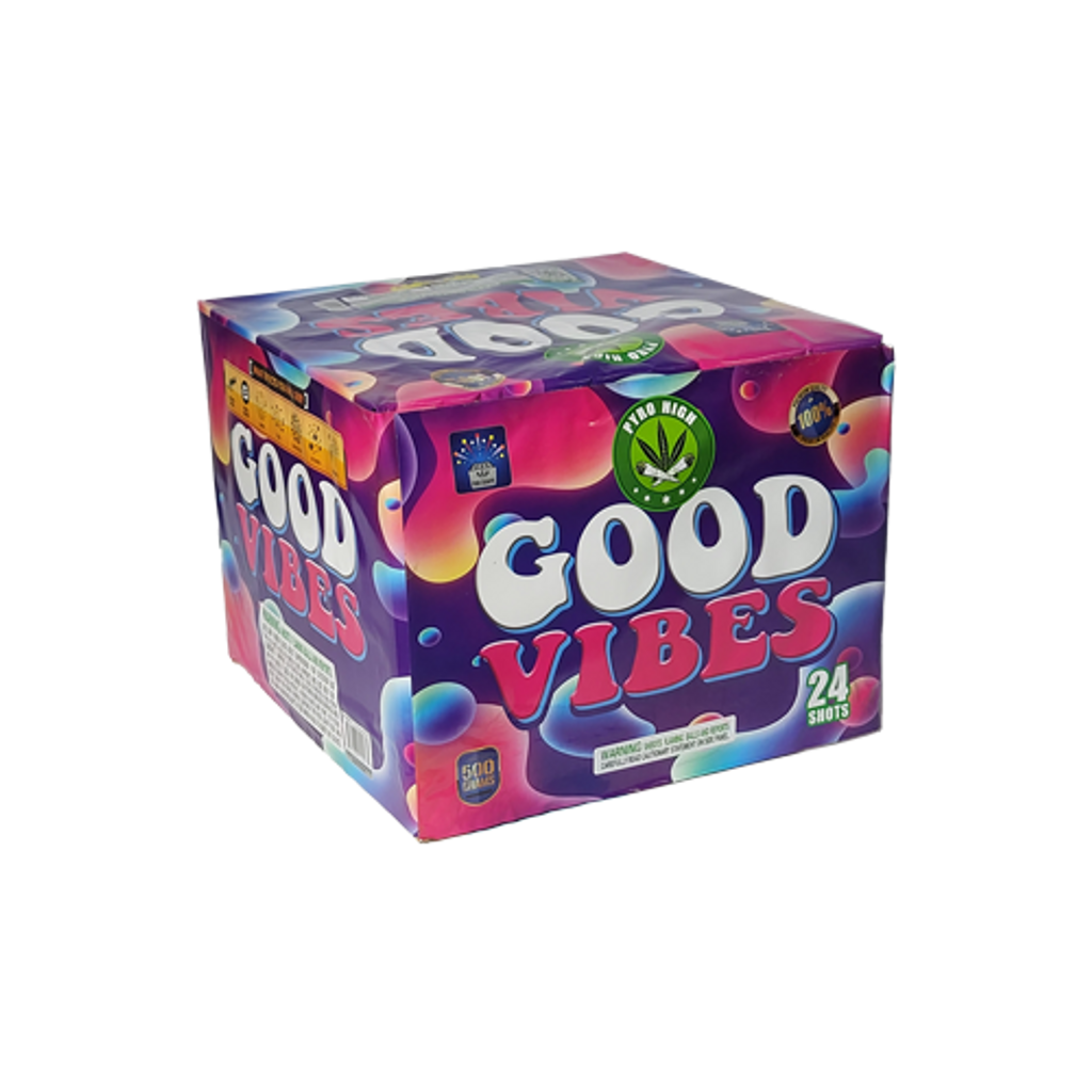 Wholesale Fireworks Cases Good Vibes 4/1