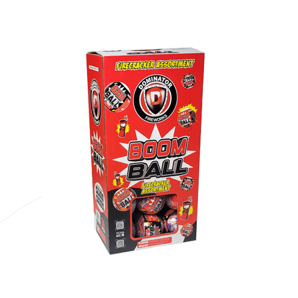 Wholesale Fireworks Cases BOOM BALL FIRECRACKER ASSORTMENT 4/1