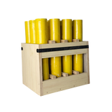 Mortar Rack with 12 1.91 Inch Yellow Fiberglass Tubes