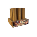 Wholesale Firework Cases - Red, White, and Blue 9 Shots 2/1