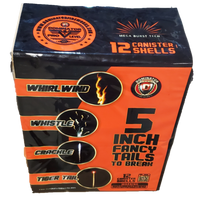 Wholesale Firework Cases 5 Inch Fancy Tails to Break 6/12