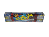 Wholesale Firework Cases Silver Tail Rocket 25/12/12