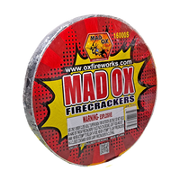 Wholesale Firework Cases MAD OX FIRECRACKERS 16000 ROLL 1/1