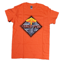 ARMED PYRO ORANGE SHIRT