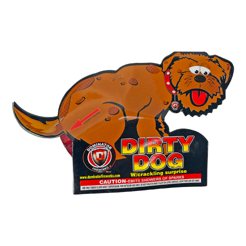 Dirty Dog (W/Crackling Snake) USWHOLESALEFIREWORKS