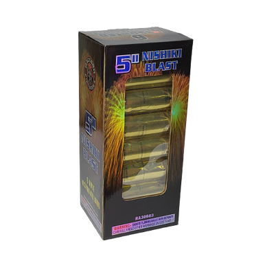 Wholesale Firework Cases - 5 Inch Nishiki Canister Shells 12/1
