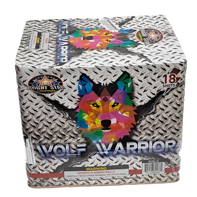 Wholesale Firework Cases Wolf Warrior 18 Shots 4/1