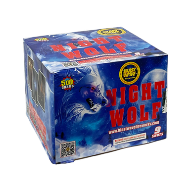 Wholesale Firework Cases - Night Wolf 8/1
