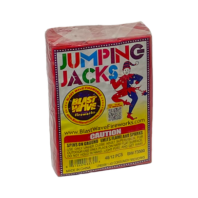 Wholesale Firework Cases - Jumping Jacks 20/1