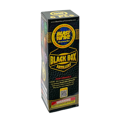 Wholesale Firework Cases - Black Box Artillery (Compact Box) 12/1