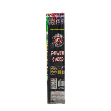 5 Shot Power Sword Candle - 4 Pack