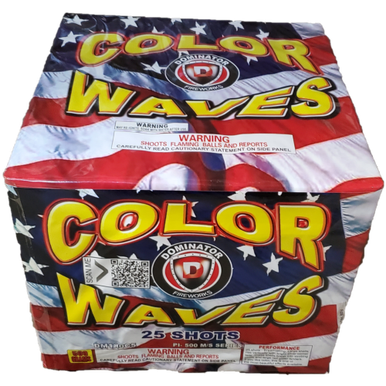 Wholesale Firework Cases Color Waves 4/1