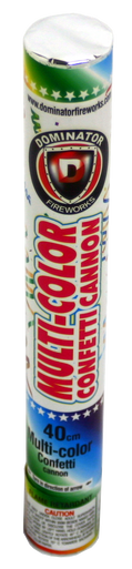 40 Cm Multi-Color Confetti Cannon