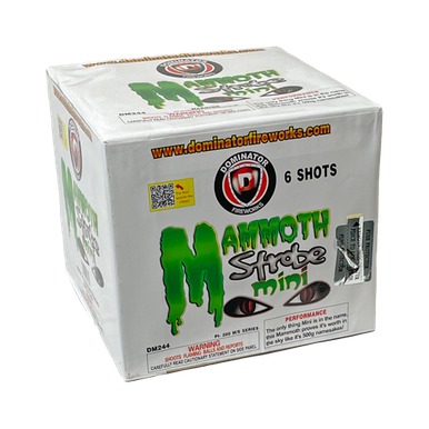 Wholesale Firework Cases Mini Mammoth Strobe 6/1