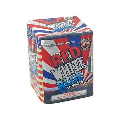 Wholesale Firework Cases - Red, White, & Blue Bombs 12/1