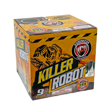 Wholesale Firework Cases - Killer Robot 6/1