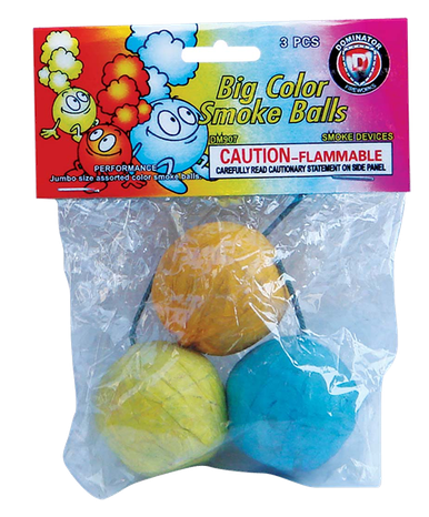Wholesale Firework Cases Big Color Smoke Balls 12/3