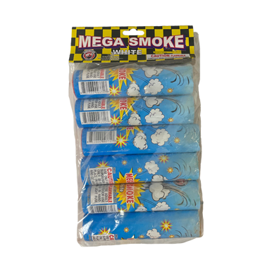 Mega Smoke White - 6 Pack