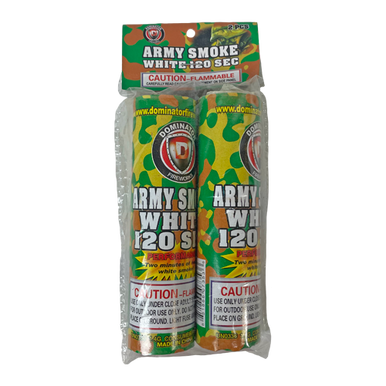 Army Smoke White 120 Seconds - 2 Pack
