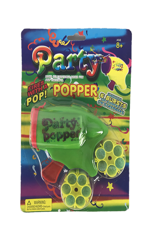 Wholesale Firework Cases - Party Popper Gun 6 Shots 96/1