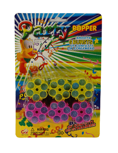 Wholesale Firework Cases - Party Popper Gun Refills 60/1