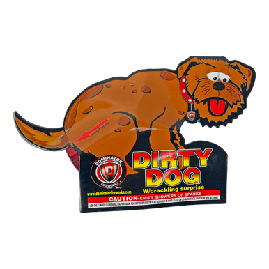 Wholesale Firework Cases - Dirty Dog with Crackling Snake 288/1