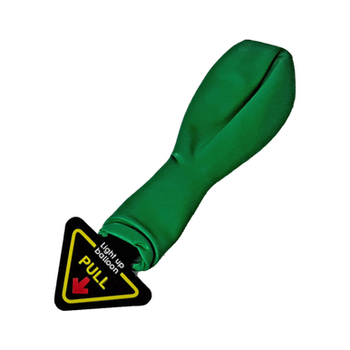 L.E.D. Balloons Green - 5 Pack