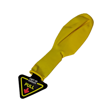 L.E.D. Balloons Yellow - 5 Pack