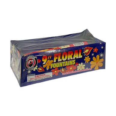 9" Floral Fountain Assortment 2 Pack