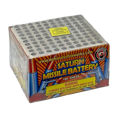 Wholesale Firework Cases - 100 Shot Saturn Missile 30/1