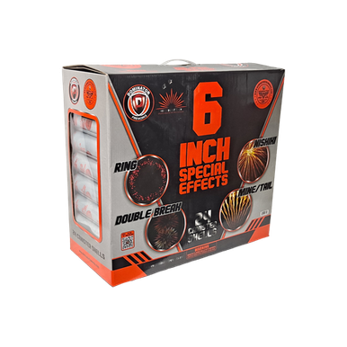 Wholesale Firework Cases - 6 Inch Special Effects Artillery Shells 4/1