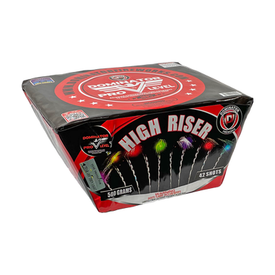Wholesale Firework Cases - High Riser - Dominator Pro Level 4/1