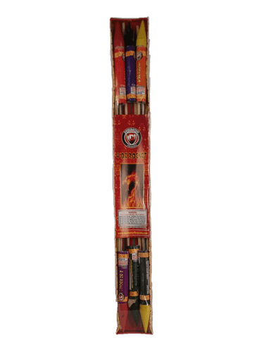 Wholesale Firework Cases Fire Dragon 8 Oz Rocket 72/1