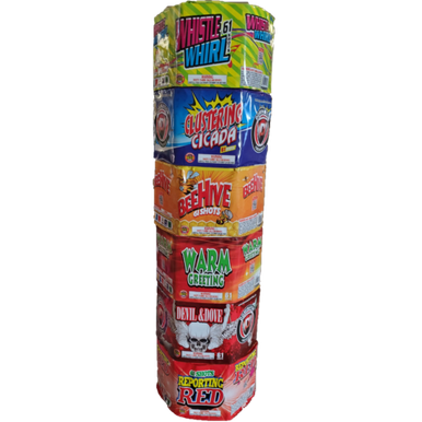 Wholesale Firework Cases 61 Shot Assorted Floral 12/1