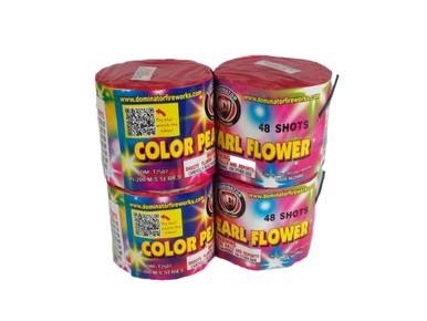 48 Shot Color Pearl Flower