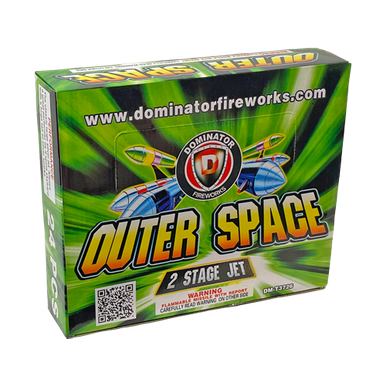 Wholesale Firework Cases - Outer Space 2 Stage Jet 6/1